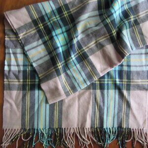 J Crew Plaid Scarf